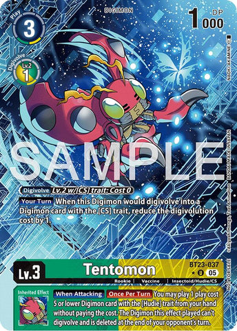 Tentomon [BT23-037] (Hacker's Slumber Box Promotion Pack) [Hackers' Slumber]