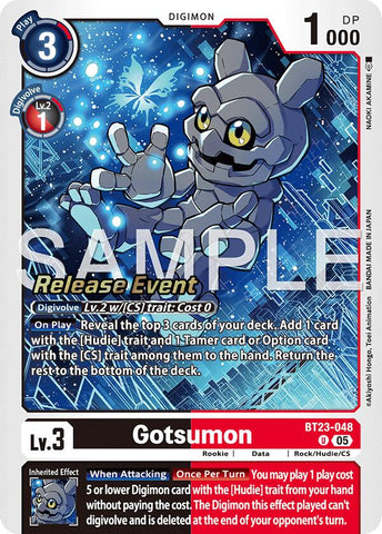 Gotsumon [BT23-048] [Hackers' Slumber Release Event Cards]