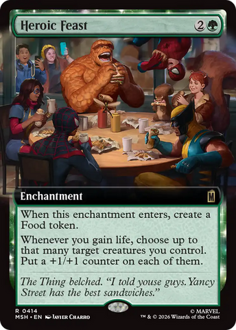 Heroic Feast (Extended Art) [Marvel Super Heroes]