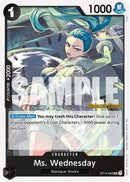Ms. Wednesday [The Azure Sea's Seven Release Event Cards]
