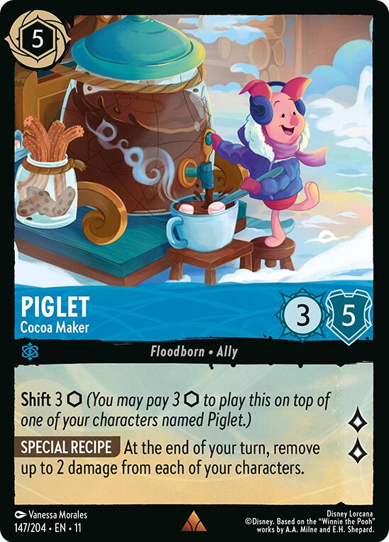 Piglet - Cocoa Maker (147/204) [Winterspell]