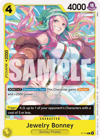 Jewelry Bonney (Heroines Battle Pack) [One Piece Promotion Cards]