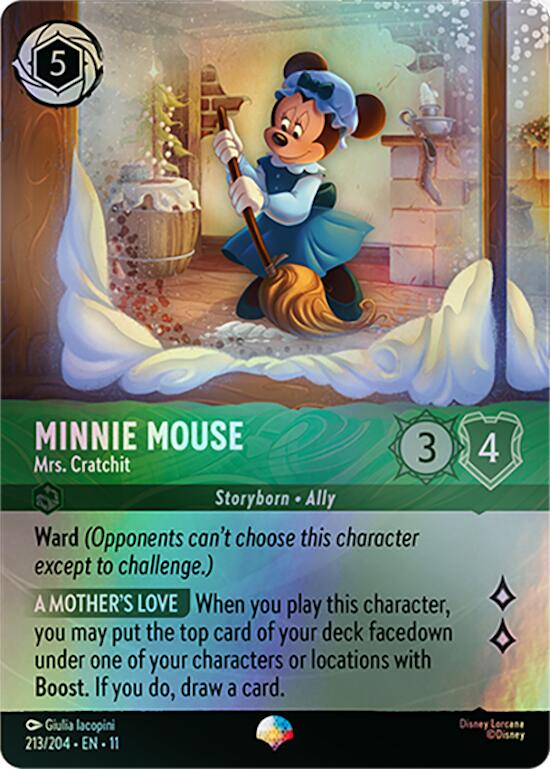Minnie Mouse - Mrs. Cratchit (Epic) (213/204) [Winterspell]
