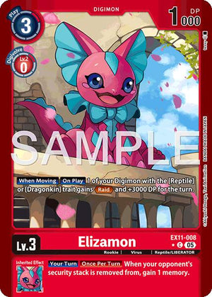Elizamon [EX11-008] (Limited Foil) [Dawn of Liberator]