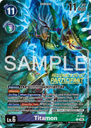 Titamon [P-209] (Regionals 26-27 Season 1 Participant) [Promotional Cards]