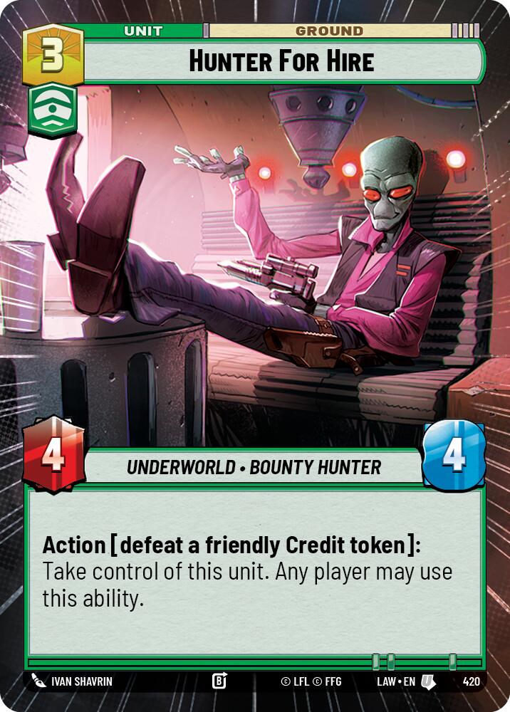 Hunter for Hire (420) (Hyperspace) (420) [A Lawless Time]