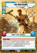Obi-Wan Kenobi - Protector of Felucia (300) (Hyperspace Foil) (300) [A Lawless Time]