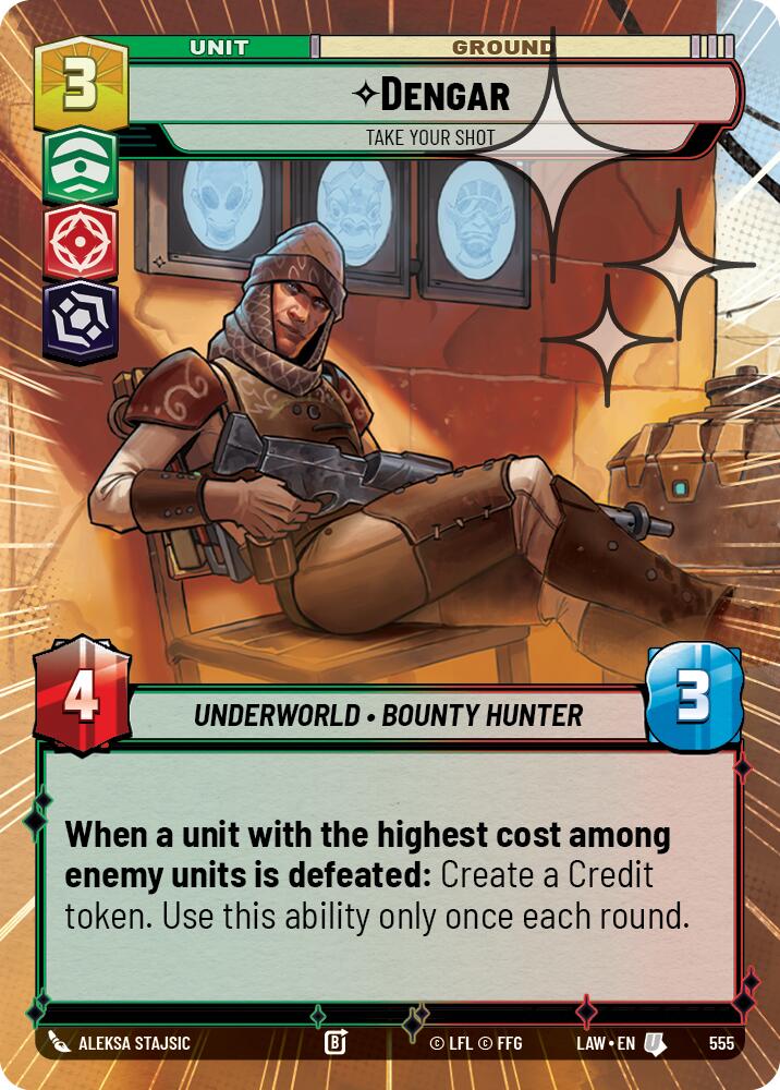 Dengar - Take Your Shot (317) (Hyperspace Foil) (317) [A Lawless Time]