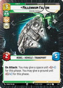 Millennium Falcon - Dodging Patrols (570) (Hyperspace Foil) (570) [A Lawless Time]