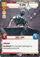 K-2S0 - Locking the Vault (343) (Hyperspace Foil) (343) [A Lawless Time]