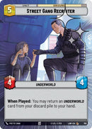 Street Gang Recruiter (525) (Hyperspace Foil) (525) [A Lawless Time]