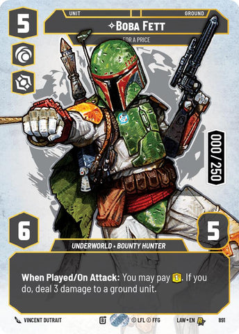Boba Fett - For a Price (Serialized) (891) (891) [A Lawless Time]