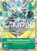 Hidden Potential Discovered! [BT3-103] (Alternate Art) [Dual Revolution]