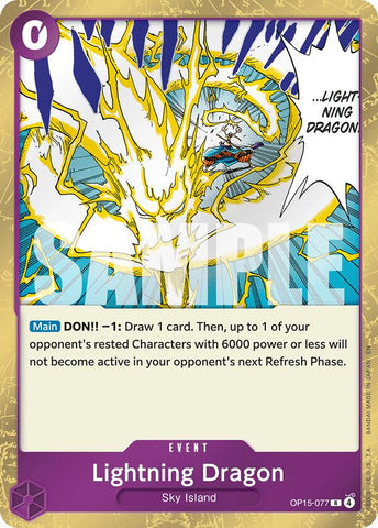 Lightning Dragon [Adventure on Kami's Island]