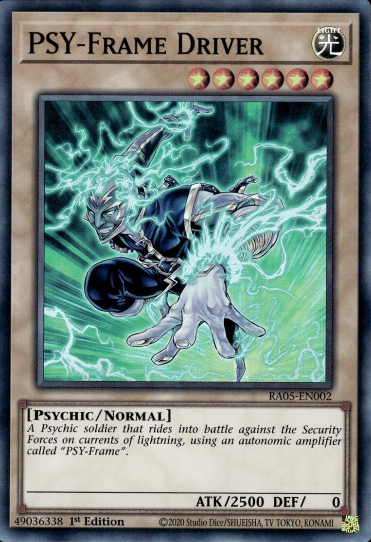 PSY-Frame Driver [RA05-EN002] Super Rare