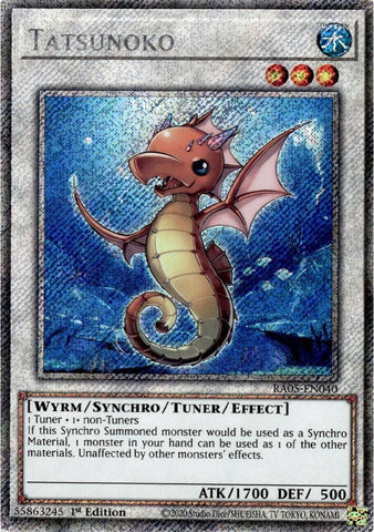 Tatsunoko (Platinum Secret Rare) [RA05-EN040] Platinum Secret Rare