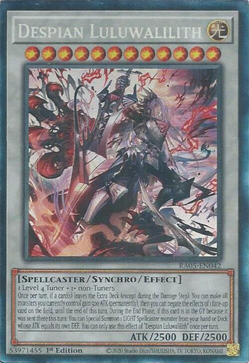 Despian Luluwalilith (Collector's Rare) [RA05-EN042] Collector's Rare