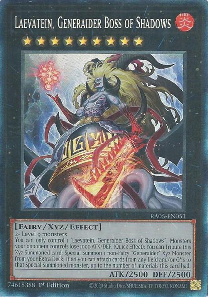 Laevatein, Generaider Boss of Shadows (Collector's Rare) [RA05-EN051] Collector's Rare