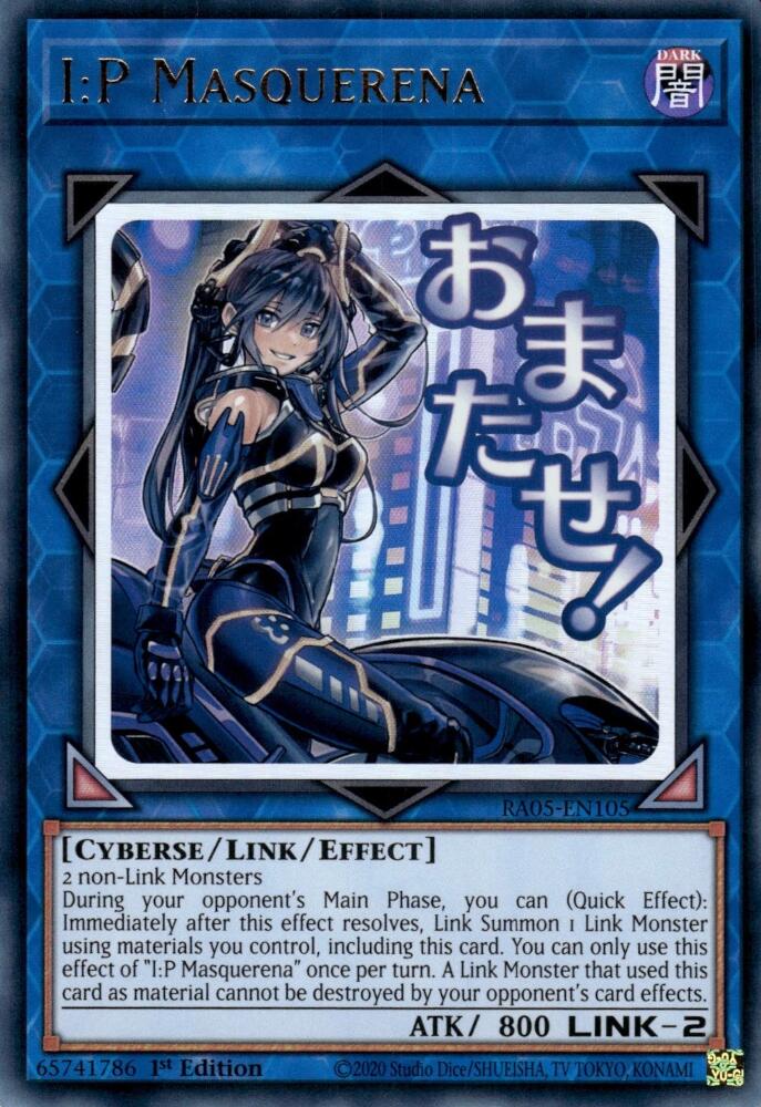 I:P Masquerena [RA05-EN105] Ultra Rare