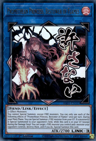 Promethean Princess, Bestower of Flames [RA05-EN107] Ultra Rare