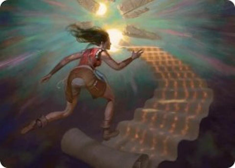 Pursue the Past Art Card [Secrets of Strixhaven Art Series]