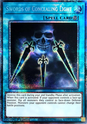 Swords of Concealing Light (Starlight Rare) [RA05-EN059] Starlight Rare