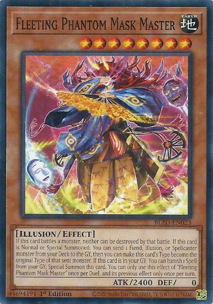 Fleeting Phantom Mask Master [BLZD-EN023] Common