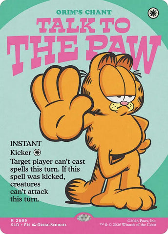 Talk to the Paw - Orim's Chant [Secret Lair Drop Series]