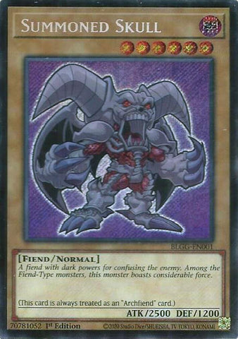 Summoned Skull [BLGG-EN001] Secret Rare