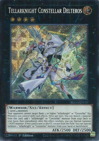 Tellarknight Constellar Delteros [BLGG-EN019] Secret Rare