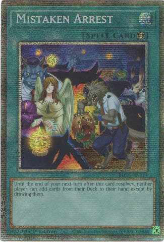 Mistaken Arrest (Starlight Rare) [BLGG-EN114] Starlight Rare