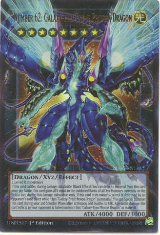 Number 62: Galaxy-Eyes Prime Photon Dragon [BLGG-EN140] Ultra Rare
