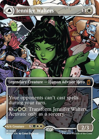 Jennifer Walters // The Sensational She-Hulk (Borderless) (0328) [Marvel Super Heroes]