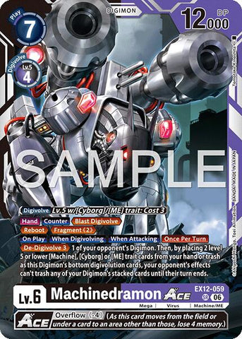 Machinedramon ACE [EX12-059] [Digital World Shambala]