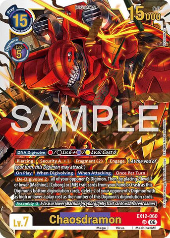Chaosdramon [EX12-060] [Digital World Shambala]