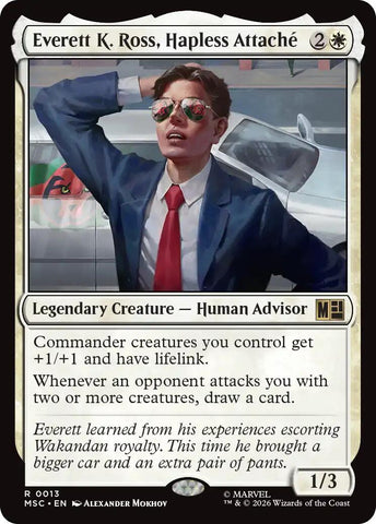 Everett K. Ross, Hapless Attache (Surge Foil) [Marvel Super Heroes Commander]