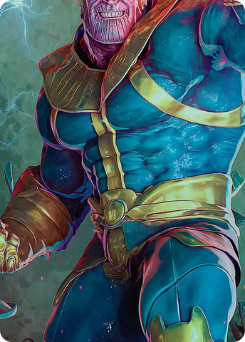 Thanos, the Mad Titan Art Card (5/9) [Marvel Super Heroes Art Series]