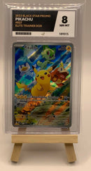 Pikachu SVP 027 (Grade 8 NM-MT Ace Grading) Black Star Promo