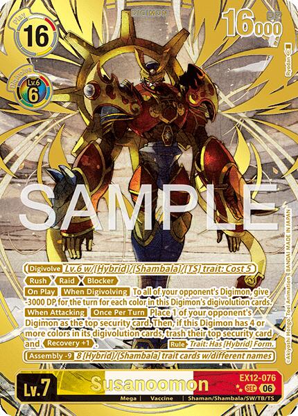 Susanoomon [EX12-076] (Rare Pull) [Digital World Shambala]