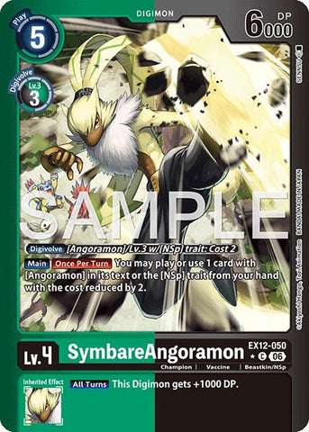 SymbareAngoramon [EX12-050] (Limited Foil) [Digital World Shambala]