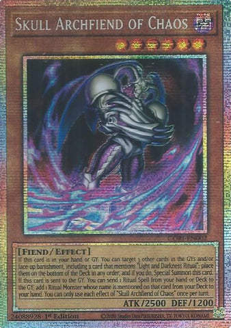 Skull Archfiend of Chaos (Starlight Rare) [CORI-EN002] Starlight Rare