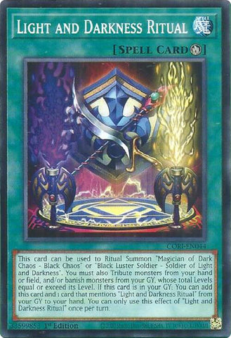 Light and Darkness Ritual [CORI-EN044] Common