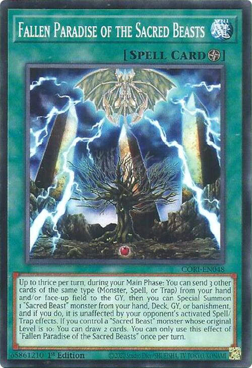 Fallen Paradise of the Sacred Beasts [CORI-EN048] Common