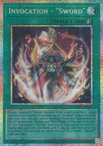 Invocation - "Sword" (Starlight Rare) [CORI-EN053] Starlight Rare