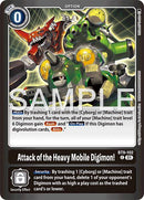 Attack of the Heavy Mobile Digimon! [BT9-102] [Limited Card Pack -Final Crest-]