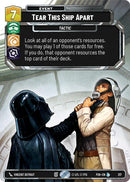 Tear This Ship Apart (217) (Foil) (217) [Sector and Regional Promos: Season 2]