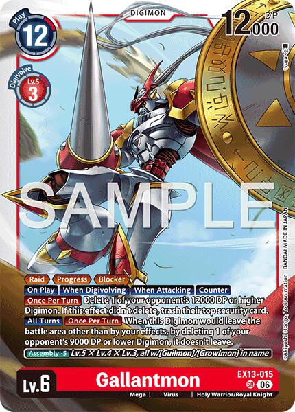 Gallantmon [EX13-015] [Chivalrous XIII]