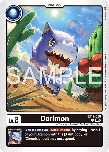 Dorimon [EX13-006] [Chivalrous XIII]