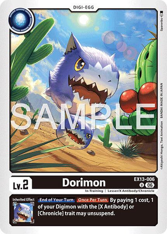 Dorimon [EX13-006] [Chivalrous XIII]