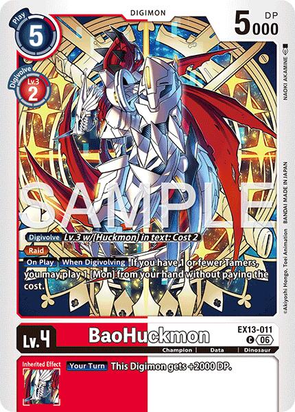 BaoHuckmon [EX13-011] [Chivalrous XIII]